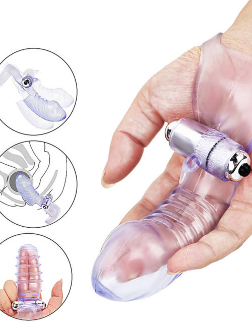 Guanto Vibratore estendi vagina stimolatore
