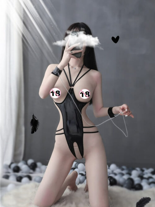 Bondage in Pelle Verniciata cosplay