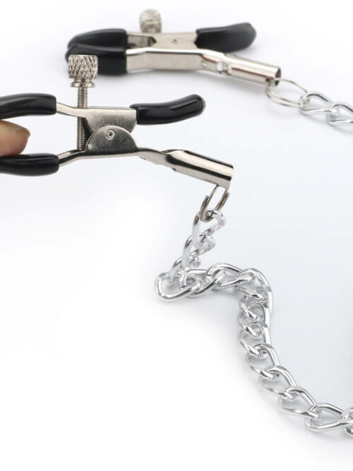 Pinze Capezzoli bdsm catena