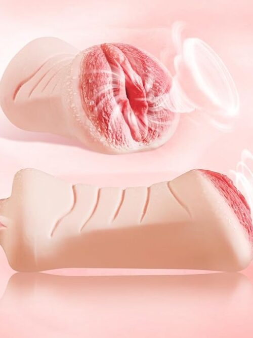 Masturbatore realistico 2 in 1